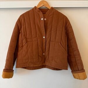 Kordal Studio Terra Cotta Quilted Women's Jacket